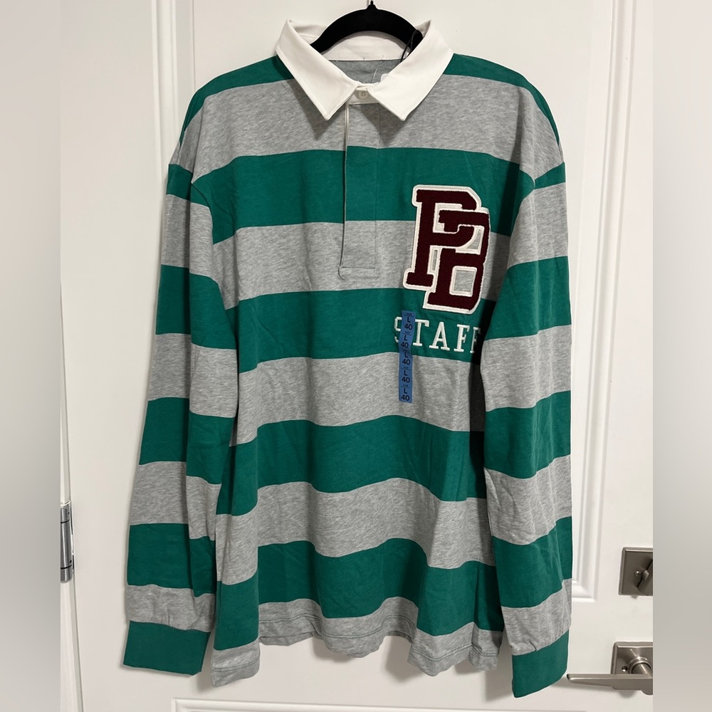 NWT - Pull & Bear Men’s Rugby Polo Shirt - Size L, XL
